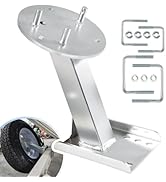 3001.0064 Heavy-Duty High-Mount Spare Tire Carrier Fit for 5 & 6-Hole Tires Up to 16” and 3