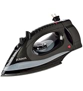 Jerdon Steam Iron for Clothes - 1200W Hotel Iron with 7-Foot Retractable Cord, Non-Stick Soleplat...