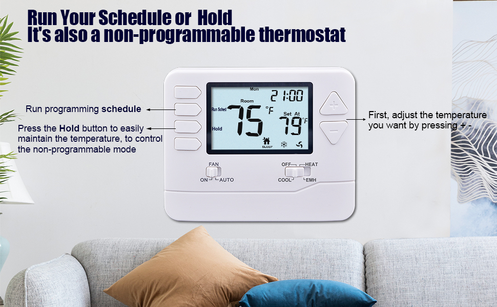 heat pump thermostats