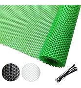 PotatoLife Plastic Wire Mesh Fence, 15.7IN x 10FT, Chicken Wire, Balcony Fence for Pets, Poultry,...