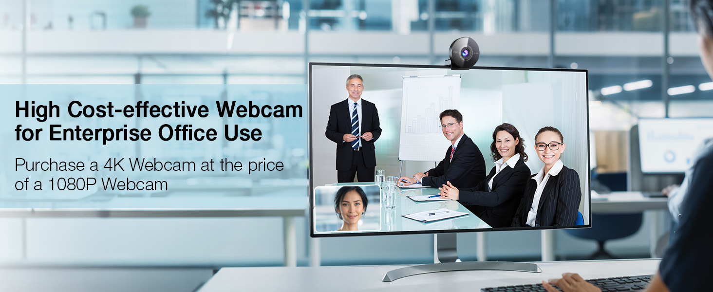 EMEET C950 4K Webcam for Business