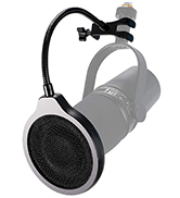 Pop Filter - 4 Inch 3 Layers Metal Windscreen with Flexible 360° Gooseneck Clip Mic Mask Shield