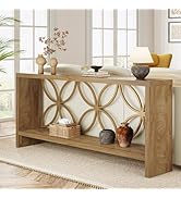 Tribesigns 70.9-Inch Narrow Sofa Table, FarmhouseLong Sofa Table Behind Couch, Entry Console Tabl...