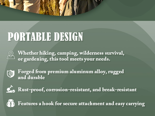 Ultralight Backpacking Trowel