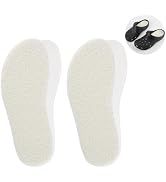 Knixmax Outdoor 2 Pairs Warm Cozy Clog Sheepskin Insoles for Women Men Replace Garden Shoes Liner...