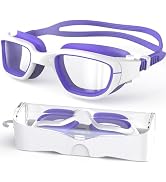 Zeligerstar Kids Swim Goggles,Swimming Goggles for Kids 6-14, Anti-Fog UV Protection Pool Goggles...