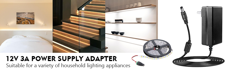 12v 3a power supply adapter