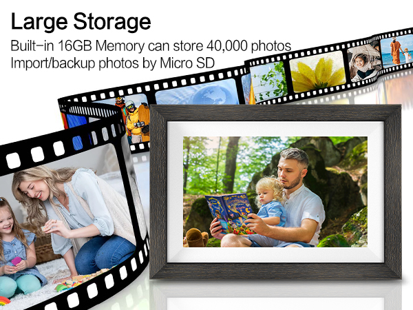 digital picture frame wifi