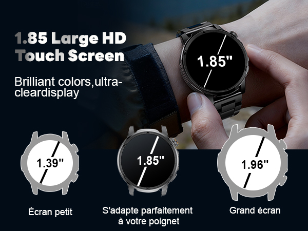 1.85'' smart watches for men