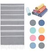 Aegero Turkish Beach Towel Quick Dry Sand Free Oversized Bath Pool Swim Towel Light Adult Travel ...