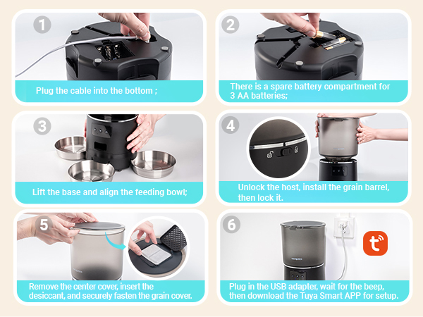 automatic cat feeder