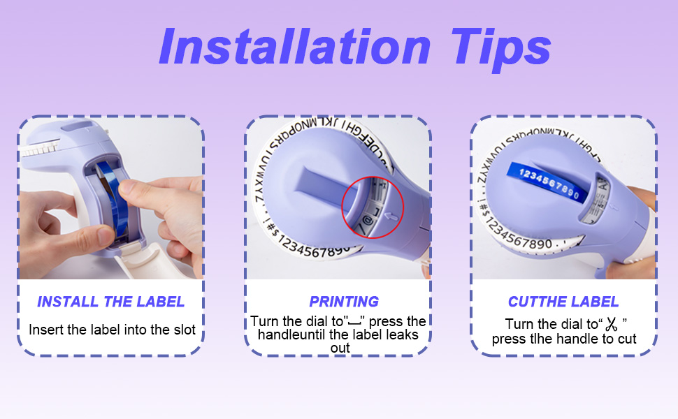 Embossing Label Maker