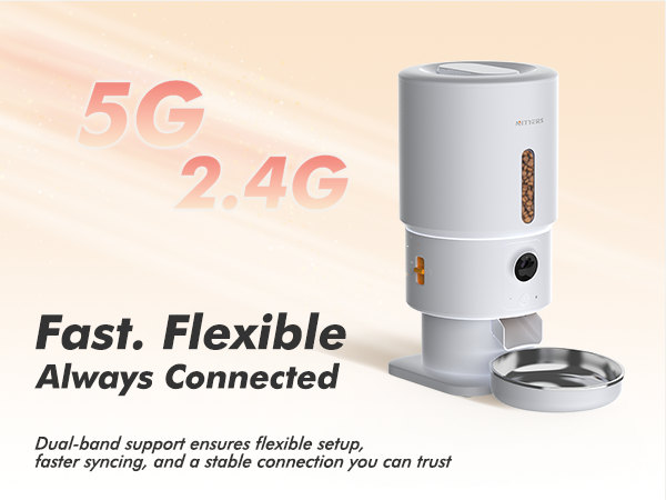 automatic cat feeder cat food dispenser pet feeder