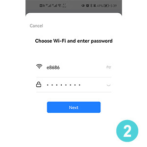 a screenshot of the wifi app.