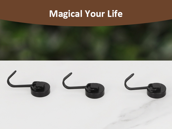 Neosmuk black swing magnetic hooks