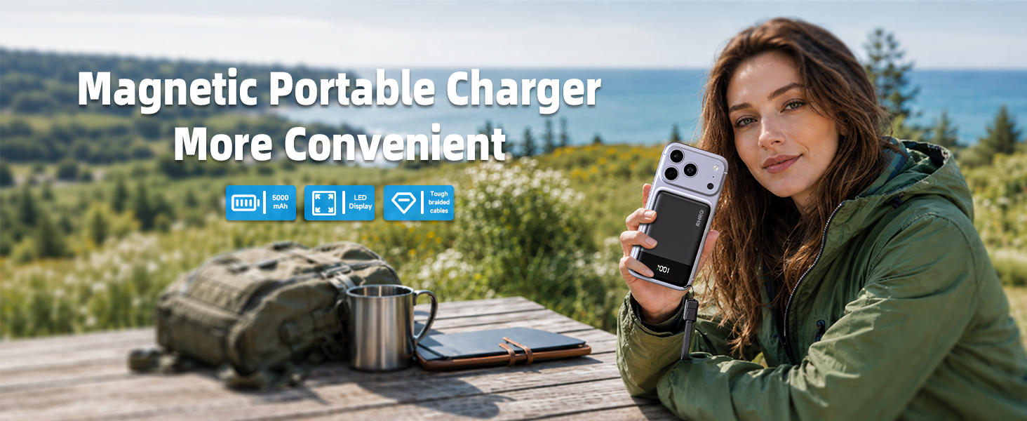 Magnetic Portable Charger