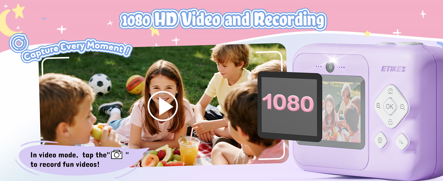 kids camera for kids Christmas gifts for 10 year old girl instant camera kids camera instant print