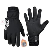 HANDLANDY Winter Gloves for Men &amp; Women, Insulated Waterproof for Cold Weather, Thermal Glove for...