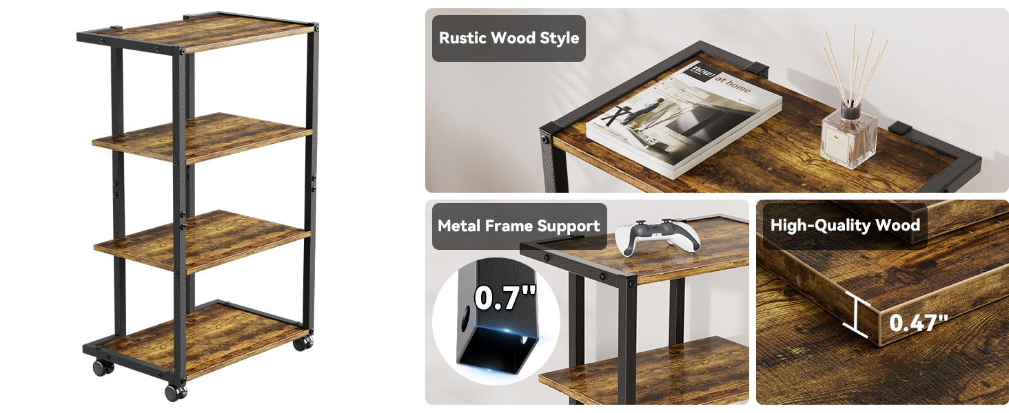 audio-video shelving