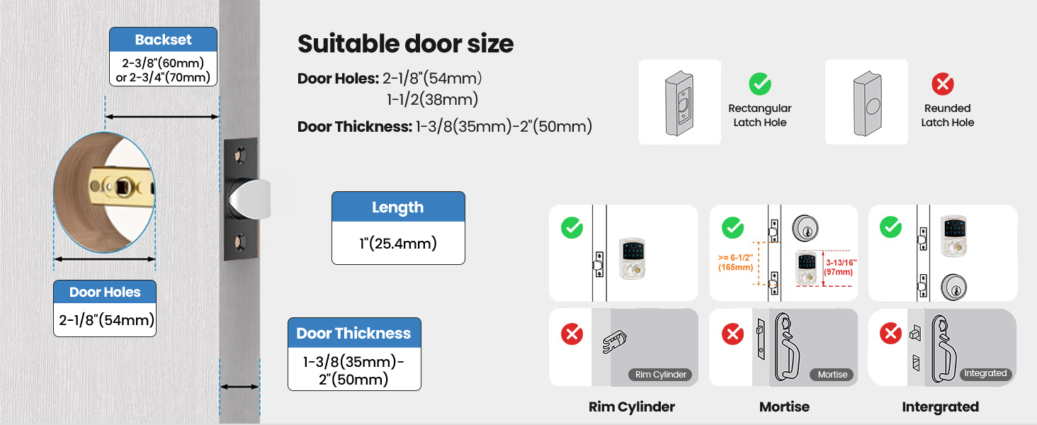 keypad door knob