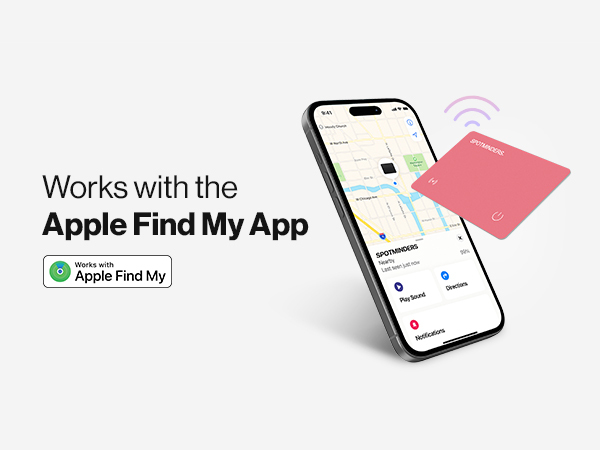 Works with the Apple Find My app