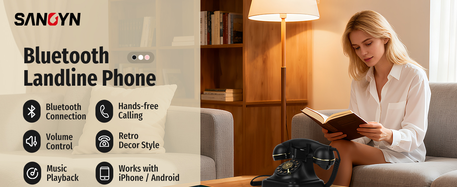 Bluetooth landline phone