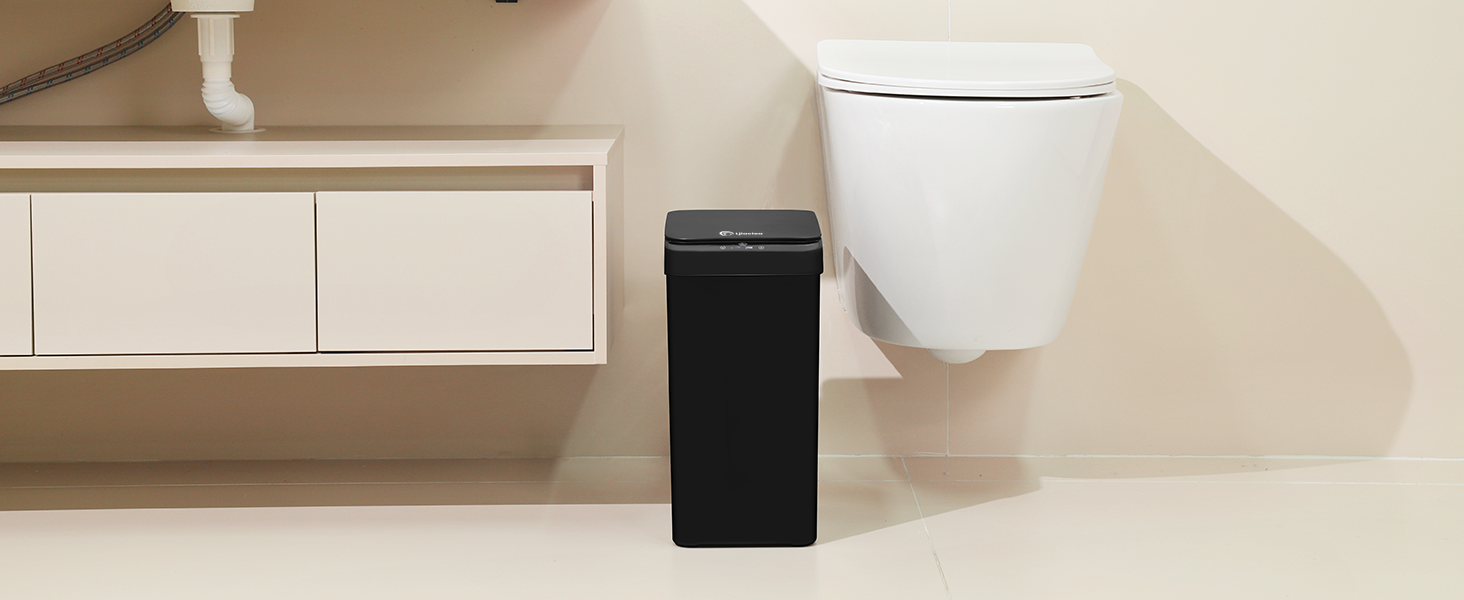 bathroom trash can