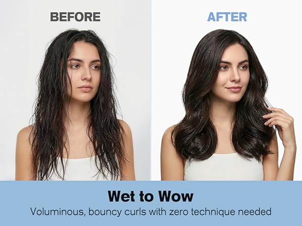 rotating curling brush