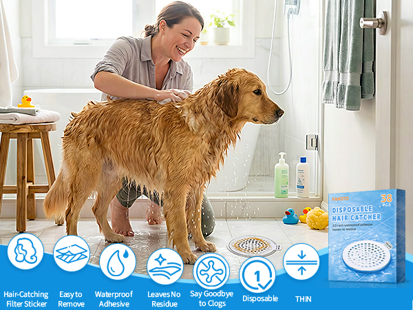 shower drain hair catcher