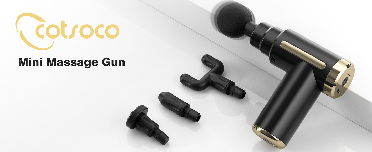 Massage Gun Deep Tissue Back Massage for Athletes for Pain Relief Percussion Massage 4 Massage Head