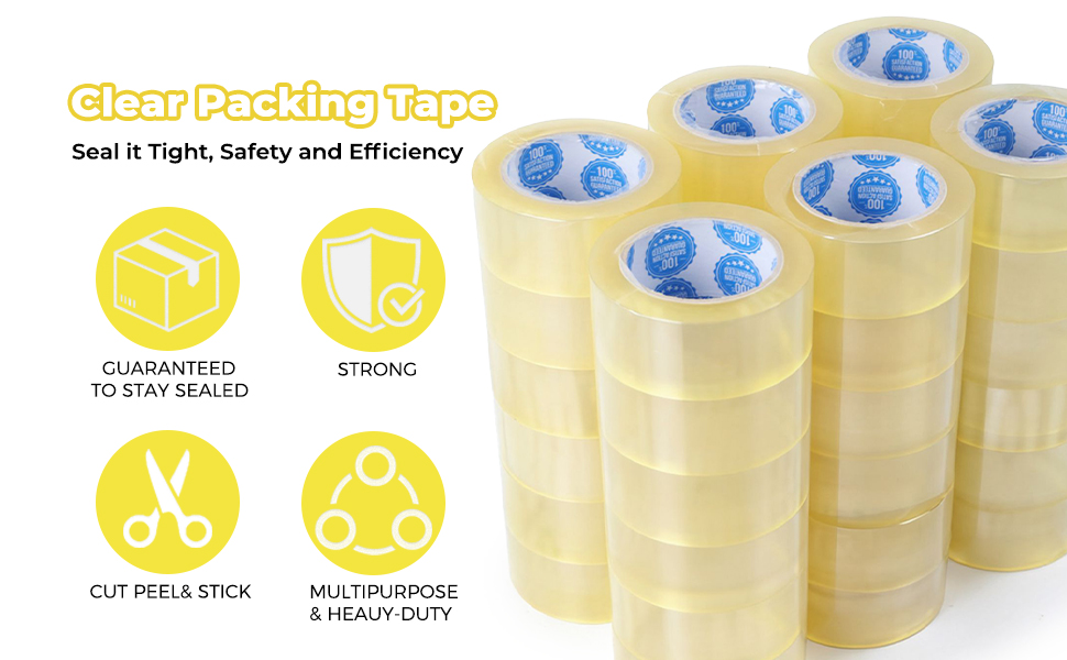 CLEAR PACKING TAPE