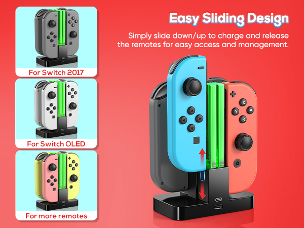 Easy Sliding Design Charger Dock