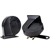 BANHAO Car Horn For Truck Snail Horns 12v Waterproof High Low Tone Universal Fit Super Loud Elect...