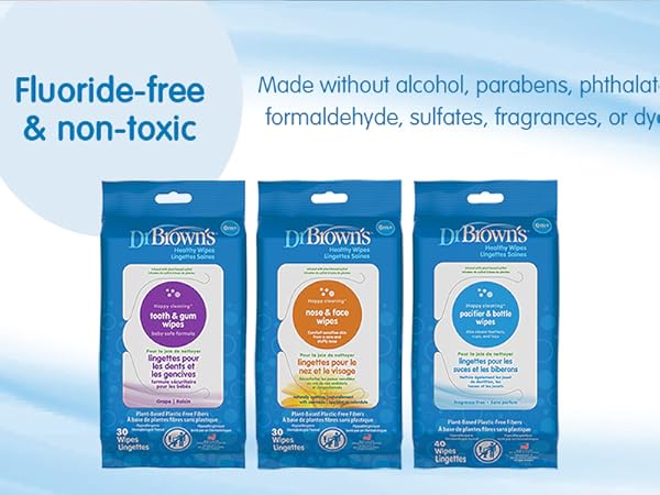 Fluoride-free non-toxic