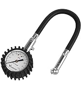 Vondior Tire Pressure Gauge (0-100 PSI) Heavy Duty Air Pressure Gauge, ANSI Certified Tire Gauge ...