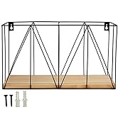 Blue Donuts Wall Hanging Baskets for Organizing, Scandinavian Storage Basket, Wire Baskets for Or...