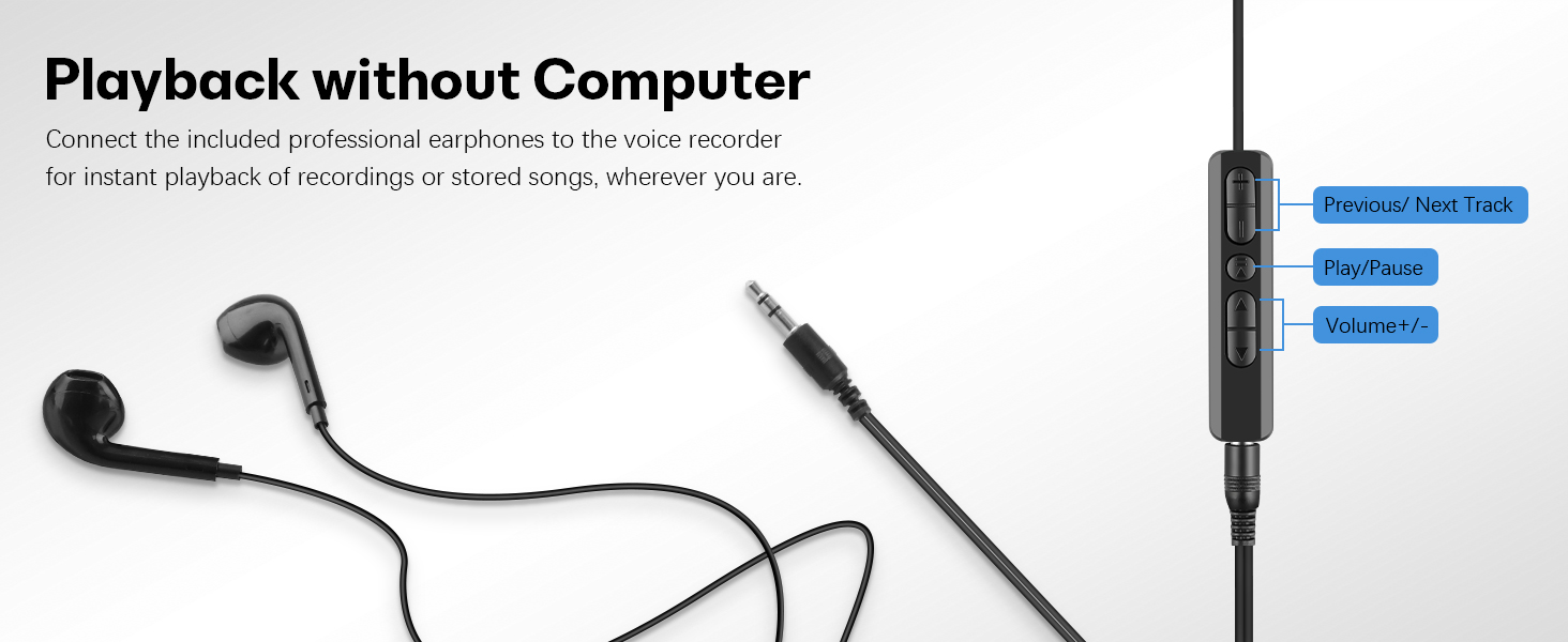 Playback without Computer