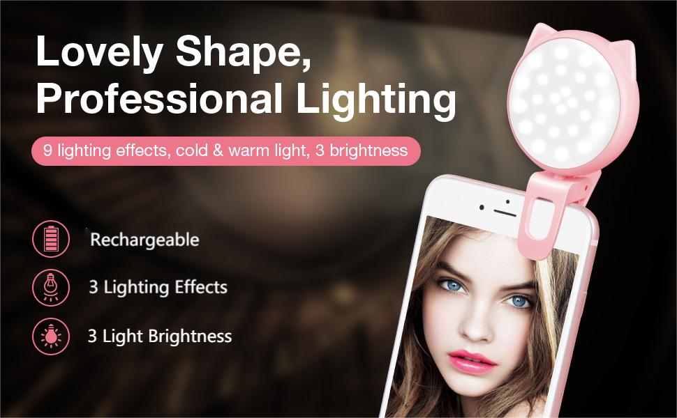 selfie ring light