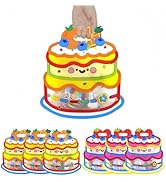 MITOB 20 Pack 2 Colors Small Reusable Strong Goodies Bags Clear Window Resealable Stand Up Pouch ...