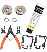 Haiouus 9706529 W11086780 Gear Kit, Compatible with W-hirlpool &amp; Kitchen Stand Mixer, Replacement...