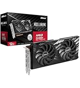 ASRock AMD Radeon RX 7700 XT Challenger 12GB GDDR6 192-bit 0dB Silent Cooling 7680 x 4320 Display...