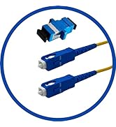 PacSatSales - Fiber Optic Patch Cable - Single Mode - SIMPLEX - OS1-9/125um (1M, SC/UPC to SC/UPC)