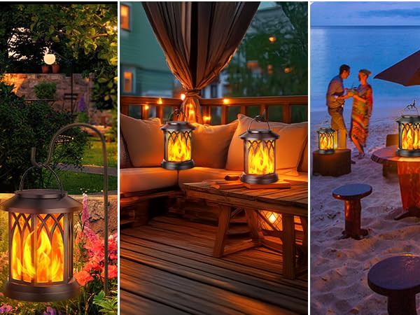 hanging solar lanterns