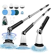 Electric Spin Scrubber, Power Shower Floor Scrubber, Electric Scrubber for Cleaning, Spin Scrub S...