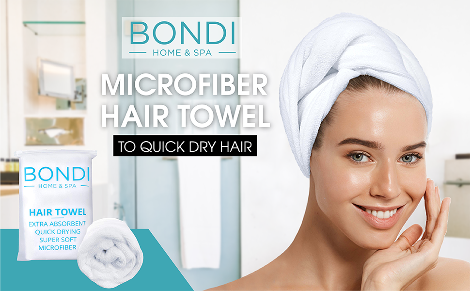 hair towel, microfiber, quick drying, curly hair towel, anti frizz, towel turban, long hair towel