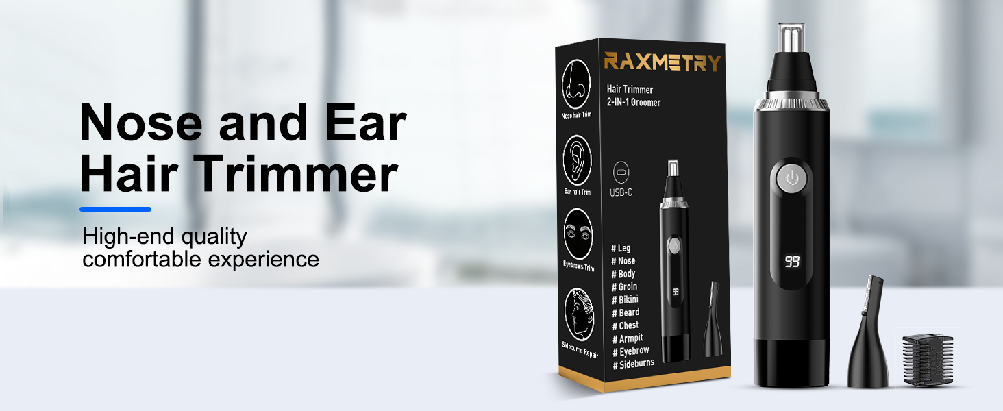nose hair trimmer for men rechargeable