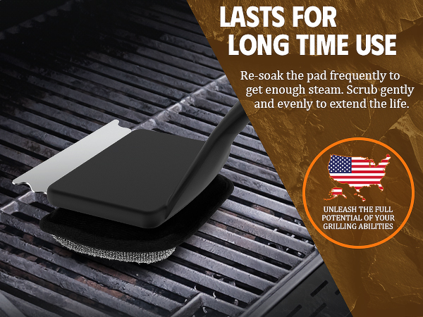 Grill Brush Bristle Free