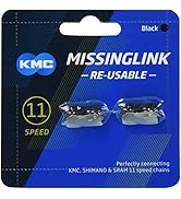 KMC CL555R-N Black 11-Speed Missing Link, Set of 2