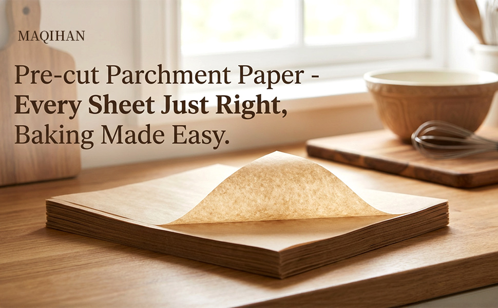 Unbleached Parchment Paper Sheets