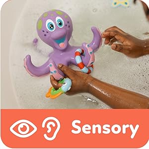 bath time, octopus toy, bath toy, nuby